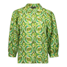 Geisha Dames Blouse 53234-20 Groen dessin