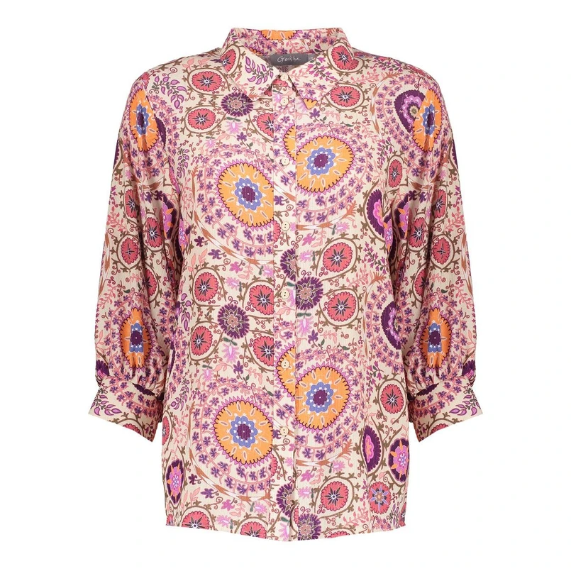 Geisha Dames Blouse 53238-20 Lila
