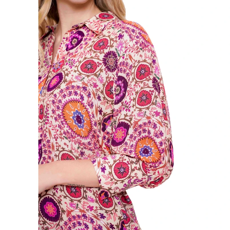 Geisha Dames Blouse 53238-20 Lila