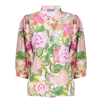 Geisha Dames Blouse 53241-20 Roze