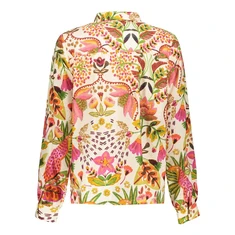 Geisha Dames Blouse 53255-20 Groen dessin