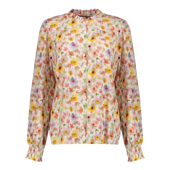 Geisha Dames Blouse 53256-20 OFF-WHITE