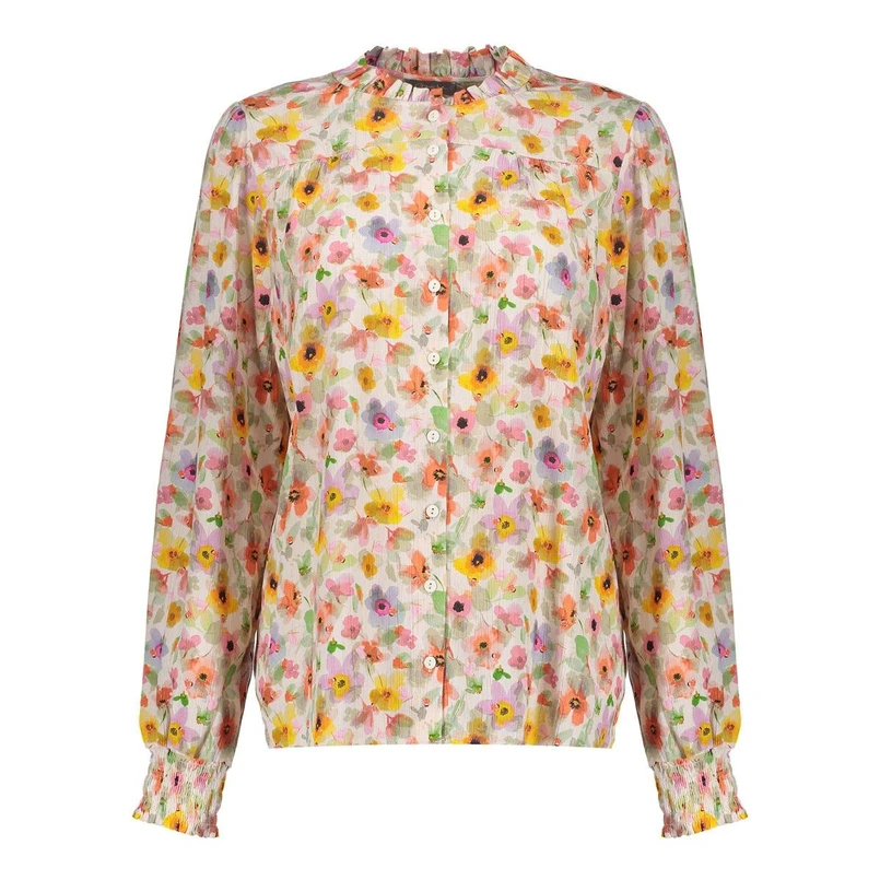 Geisha Dames Blouse 53256-20 OFF-WHITE