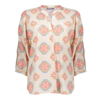 Geisha Dames Blouse 53260-20 Zand
