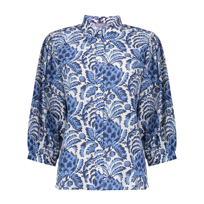 Geisha Dames Blouse 53262-20 OFF-WHITE