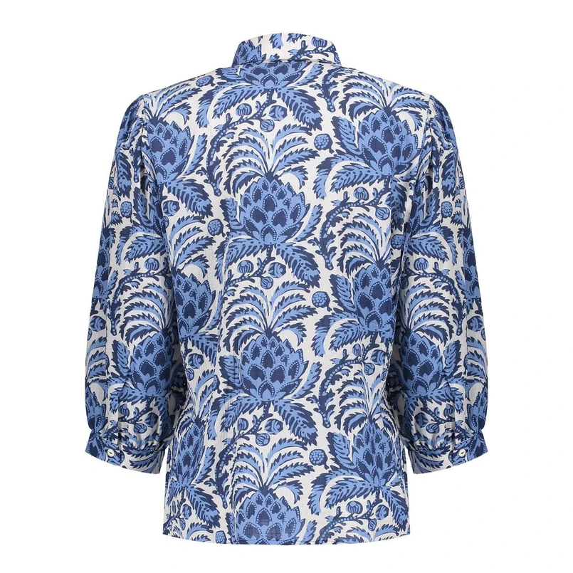 Geisha Dames Blouse 53262-20 OFF-WHITE