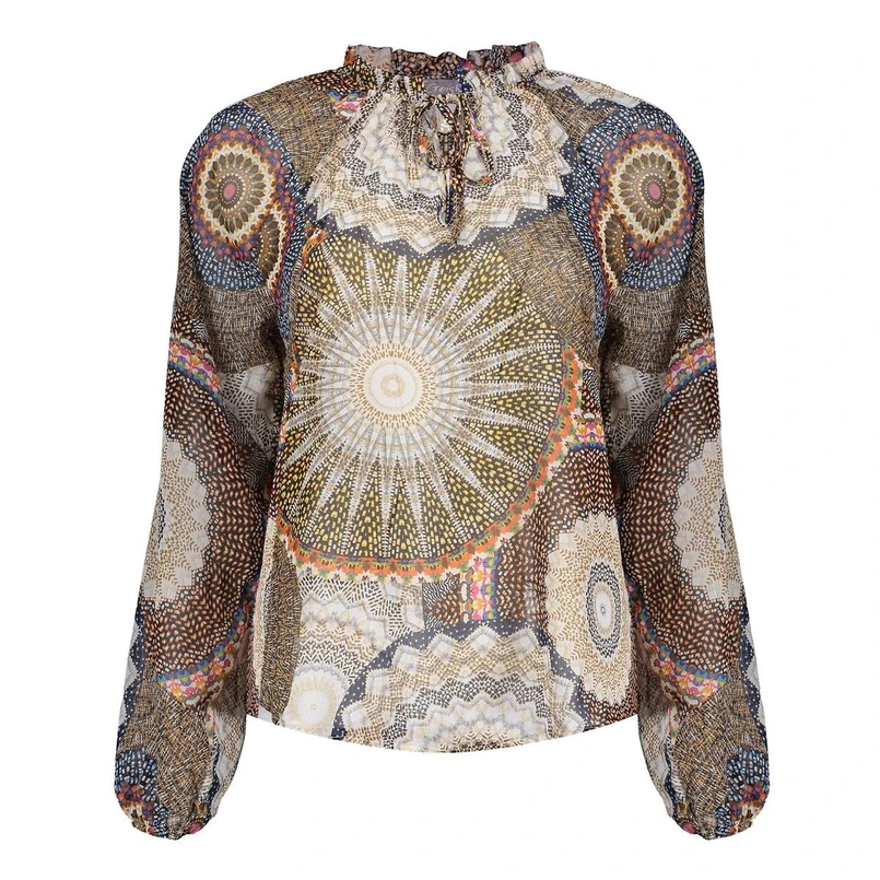 Geisha Dames Blouse 53268-20 Zand