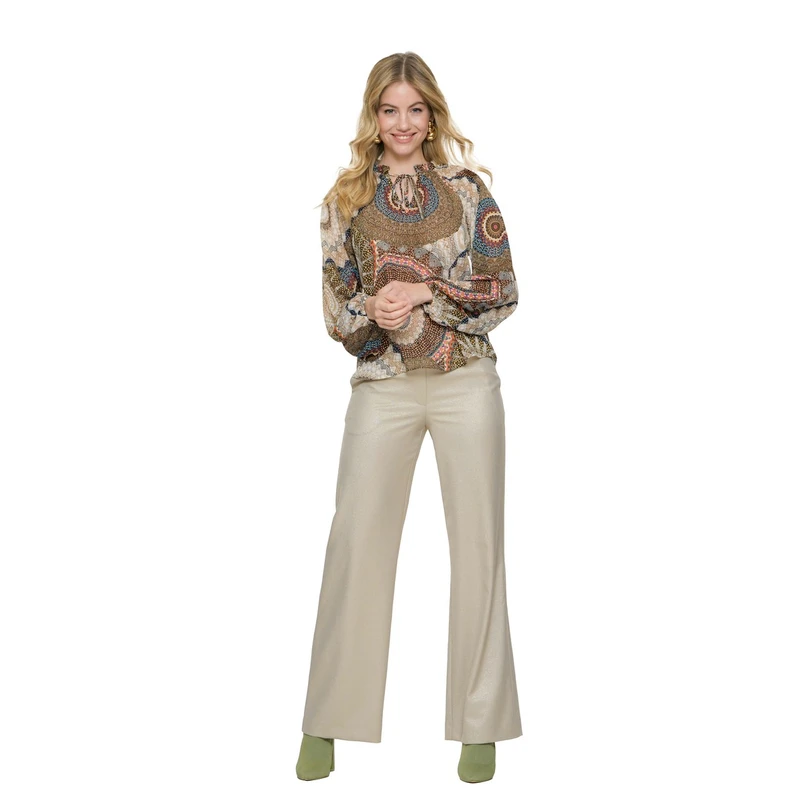 Geisha Dames Blouse 53268-20 Zand