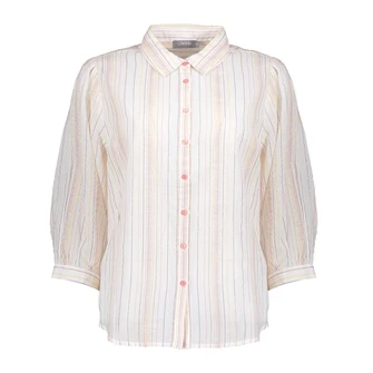Geisha Dames Blouse 53360-81 OFF-WHITE