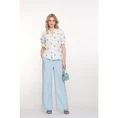 Geisha Dames Blouse 53388-70 OFF-WHITE