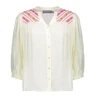 Geisha Dames Blouse 53401-14 OFF-WHITE
