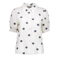 Geisha Dames Blouse 53463-20 OFF-WHITE