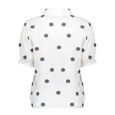 Geisha Dames Blouse 53463-20 OFF-WHITE