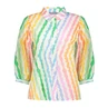 Geisha Dames Blouse 53467-20 OFF-WHITE