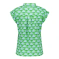 Geisha Dames Blouse 53489-20 Groen dessin