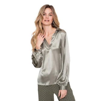 Geisha Dames Blouse 53530-14 Groen