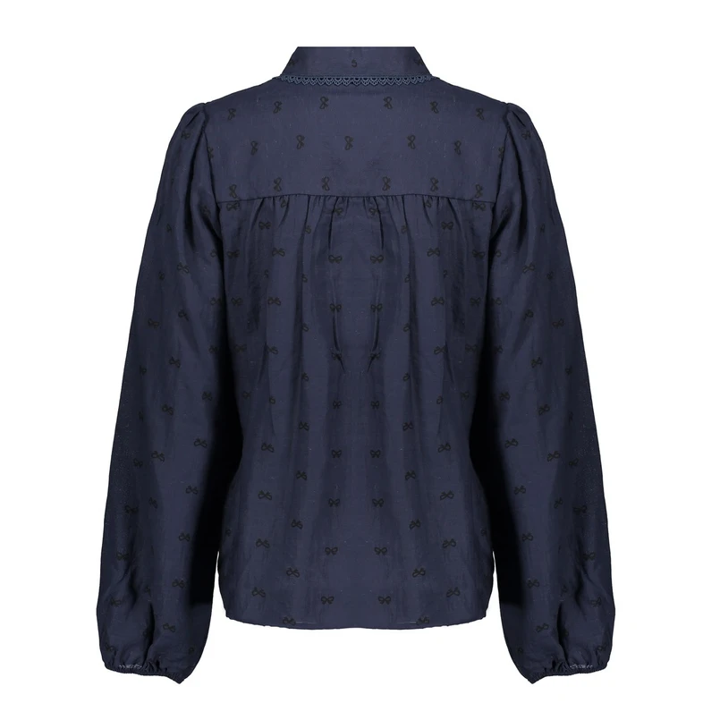 Geisha Dames Blouse 53533-14 Blauw dessin