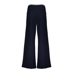 Geisha Dames Broek 51034-10 Blauw dessin
