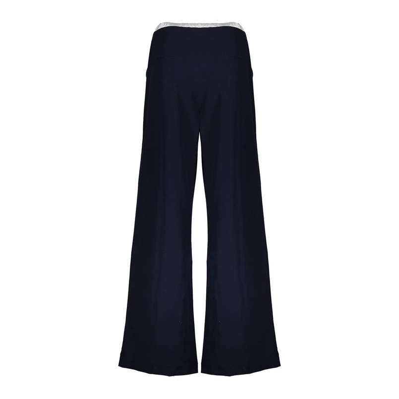 Geisha Dames Broek 51034-10 Blauw dessin