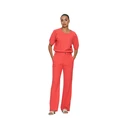 Geisha Dames Broek 51126-21 Rood dessin