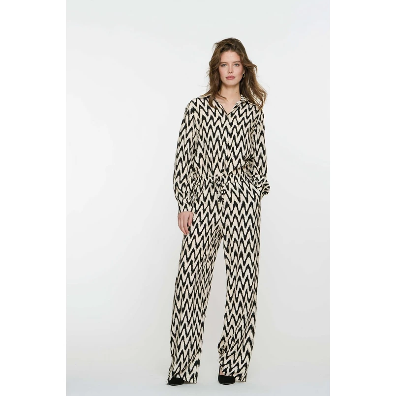 Geisha Dames Broek 51173-70 Zwart