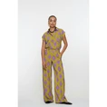 Geisha Dames Broek 51225-20 Groen dessin