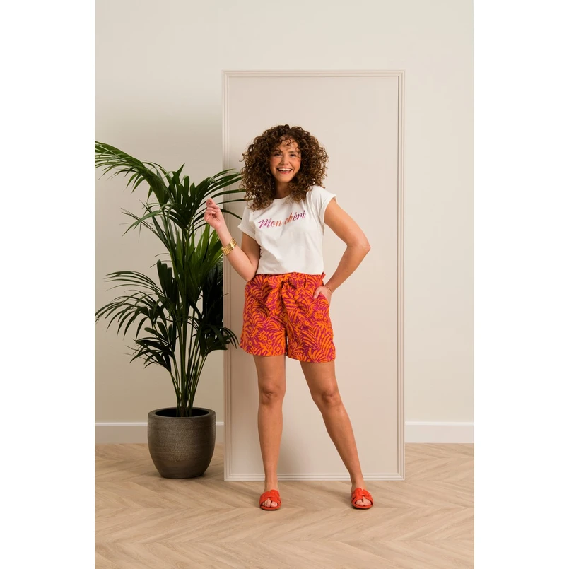 Geisha Dames Broek 51246-20 Cerise