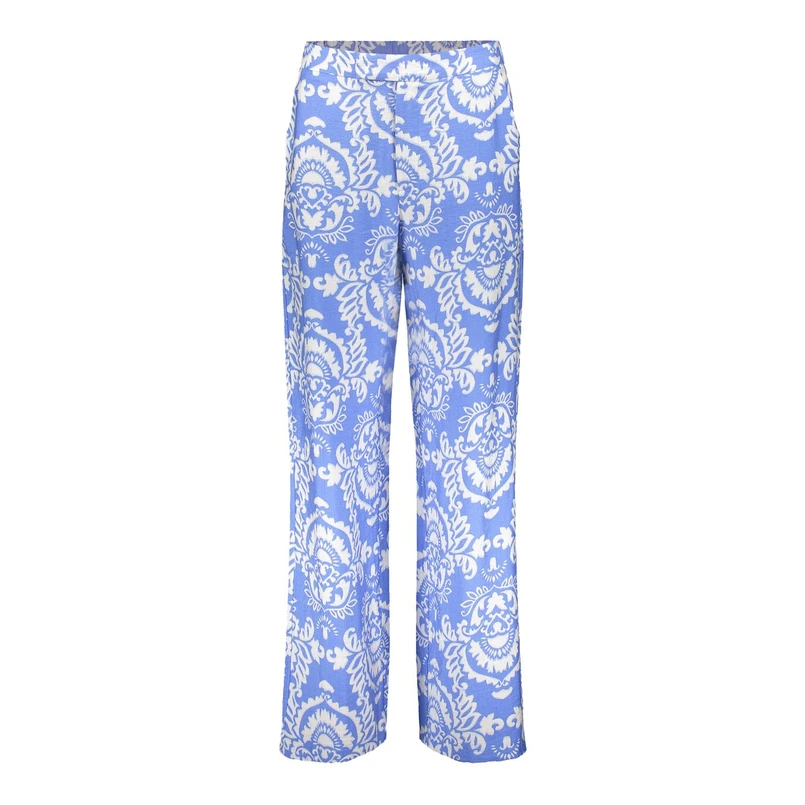 Geisha Dames Broek 51371-26 Blauw mele