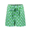 Geisha Dames Broek 51412-20 Groen dessin
