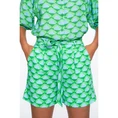 Geisha Dames Broek 51412-20 Groen dessin