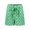 Geisha Dames Broek 51412-20 Groen dessin