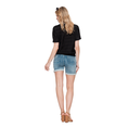 Geisha Dames Capri 51005-10 Mid blue denim