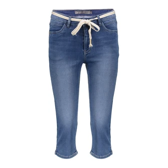 Geisha Dames Capri 51006-10 Bleached blue denim