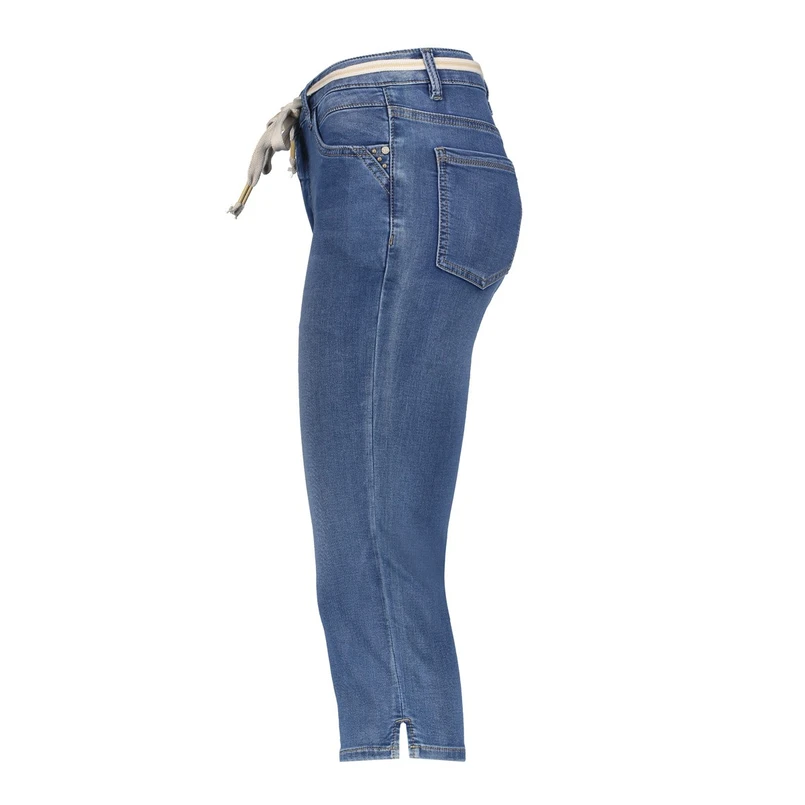 Geisha Dames Capri 51006-10 Bleached blue denim