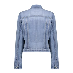 Geisha Dames Jas 55002-10 Mid blue denim