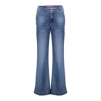 Geisha Dames Jeans 51000-10 Bleached blue denim