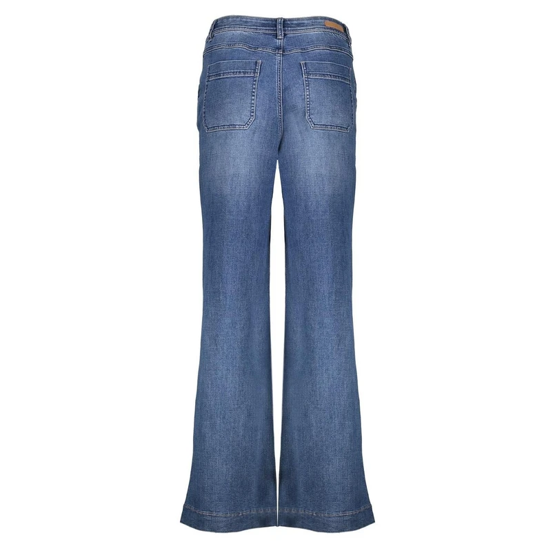 Geisha Dames Jeans 51000-10 Bleached blue denim