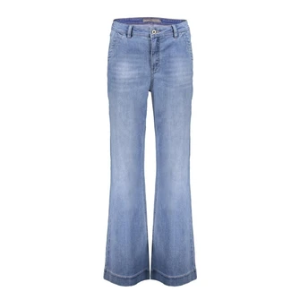 Geisha Dames Jeans 51000-10 Mid blue denim
