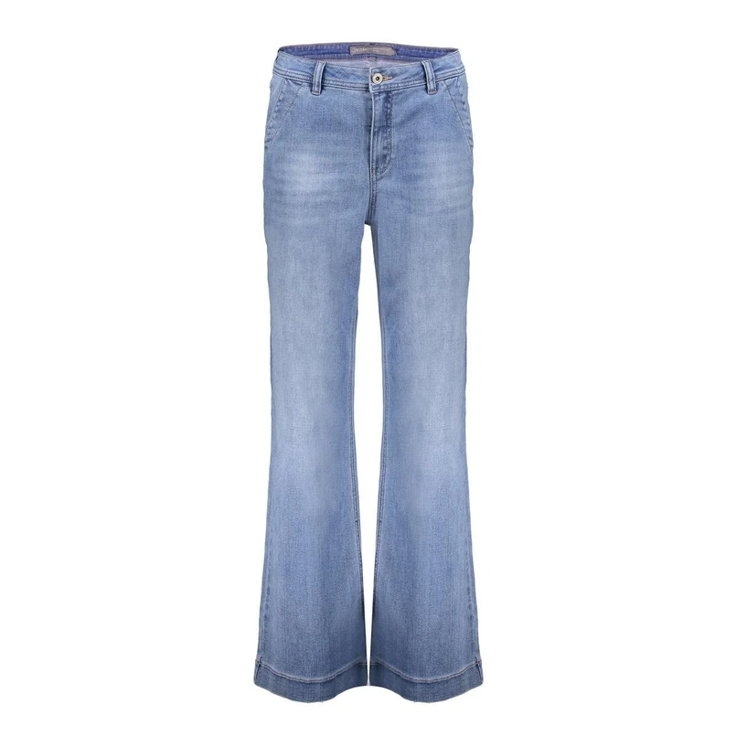 Geisha Dames Jeans 51000-10 Mid blue denim