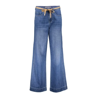 Geisha Dames Jeans 51003-10 Bleached blue denim