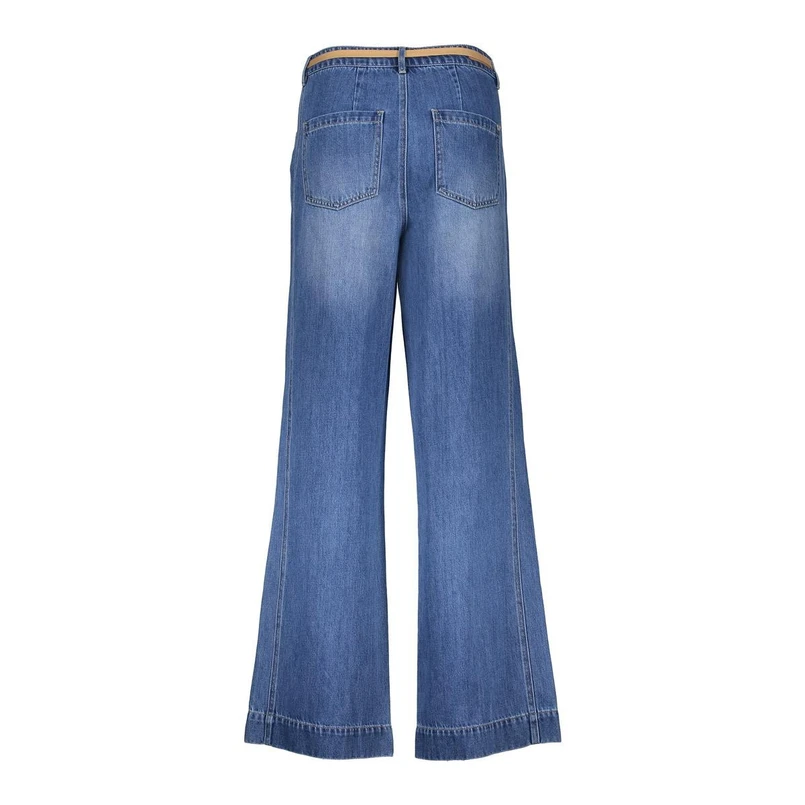 Geisha Dames Jeans 51003-10 Bleached blue denim