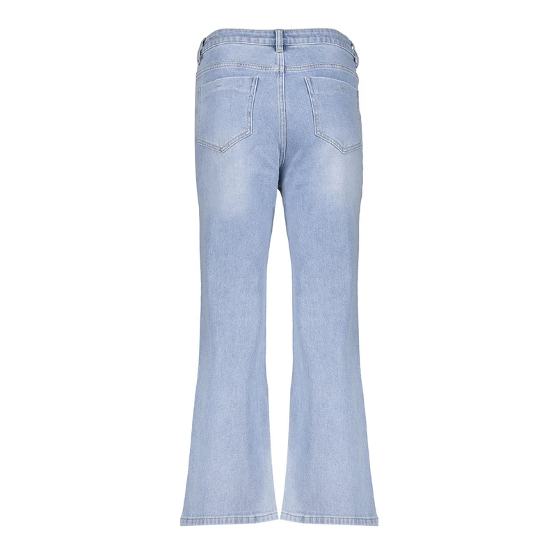 Geisha Dames Jeans 51046-10 Bleached blue denim
