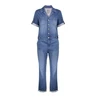 Geisha Dames Jumpsuit 51011-10 Bleached blue denim