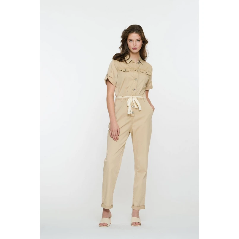 Geisha Dames Jumpsuit 51039-10 Zand
