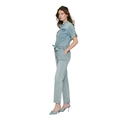 Geisha Dames Jumpsuit 51050-10 Mid blue denim