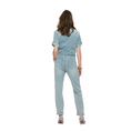 Geisha Dames Jumpsuit 51050-10 Mid blue denim