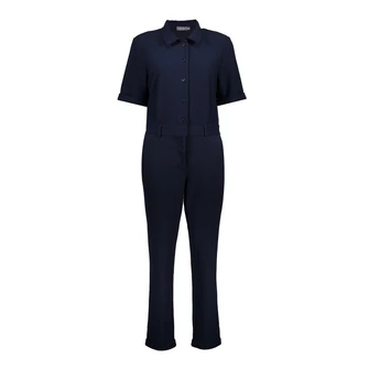 Geisha Dames Jumpsuit 51125-21 Blauw dessin