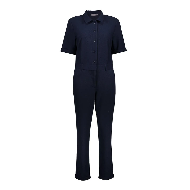 Geisha Dames Jumpsuit 51125-21 Blauw dessin
