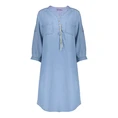 Geisha Dames Jurk 57001-10 Mid blue denim