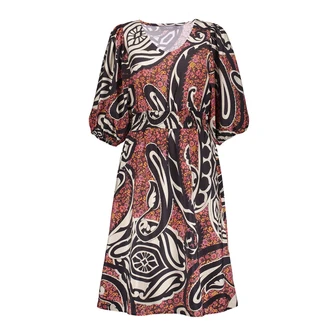 Geisha Dames Jurk 57086-20 Zwart